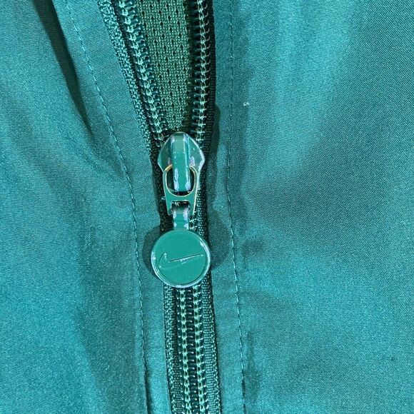 Vintage Nike Miami Hurricanes Zip Up Track Jacket Women Medium Windbreaker FLAW - Picture 5 of 16